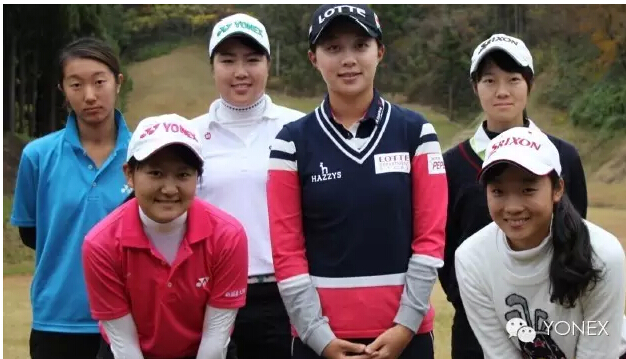 高爾夫選手金孝周參觀尤尼克斯工廠 高爾夫選手金孝周參觀尤尼克斯工廠